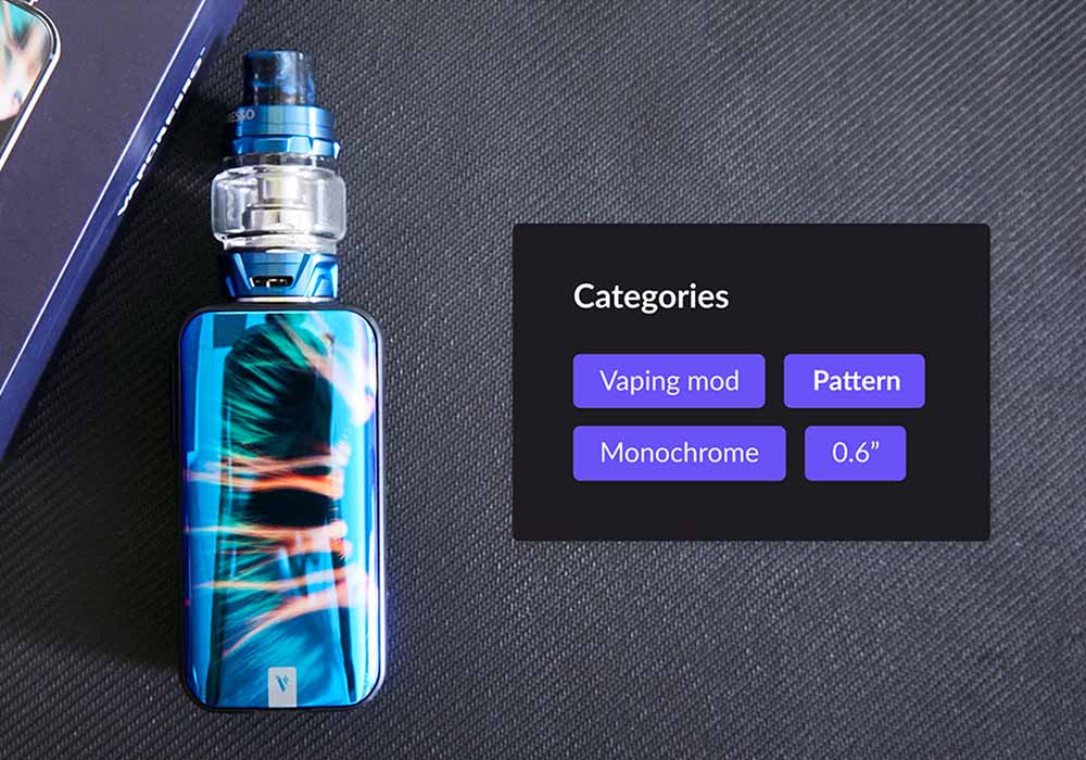 Lightspeed Categories for a Vape Store