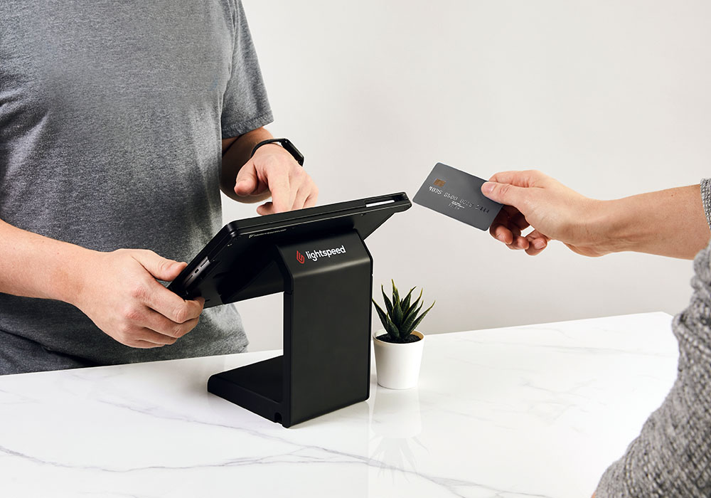 Lightspeed POS Taking Payment