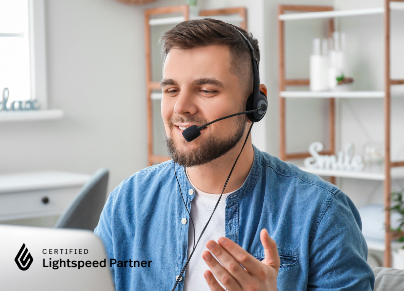 Telephone Support Worker, Certified as a Lightspeed Partner
